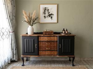 Custom Upcycled Wooden Sideboard / Server / Credenza 