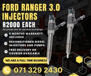 FORD RANGER 3.0 INJECTORS FOR SALE WITH WARRANTY 