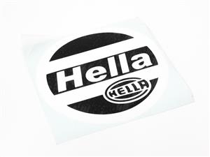 Hella Round Headlight Stickers 14cm (each)