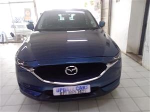 2020 MAZDA CX5 2.0 DYNAMIC AUTOMATIC BLUE  LEATHER INTERIOR, SPARE KEY, SERVICE BOOK 