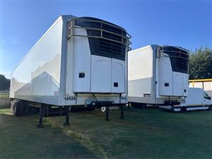 2012 Serco tri axle refrigerated trailer with tail lift
