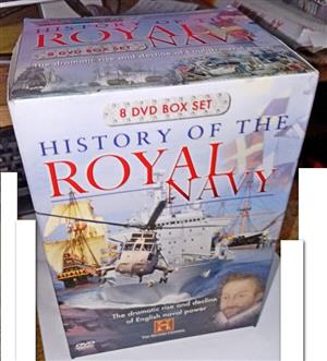 History of the Royal Navy . 8 DVD Box Set 