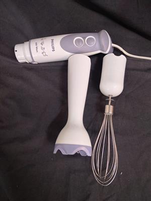 Philips 600W Hand Blender – Complete with Blending Wand and Whisk 