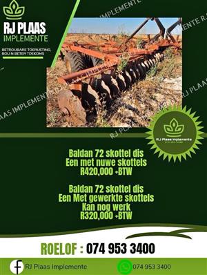 72 skottel Baldan dis