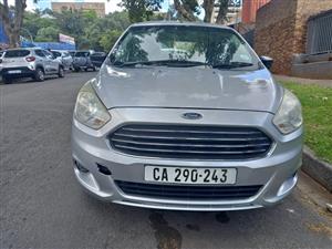 Ford Figo Hatchback 2016 Model. 1.4 Petrol, Manual, Silver Color, Mileage 85000kms
