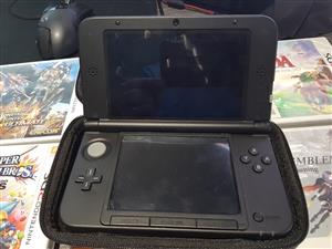 3DS XL + Games + Case and Extras