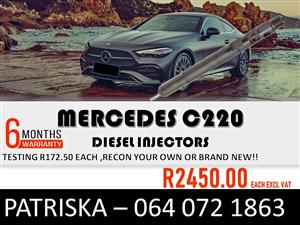 INJECTORS FOR MERCEDES C220 FOR SALE