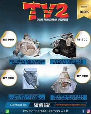 Toyota gearboxes for sale