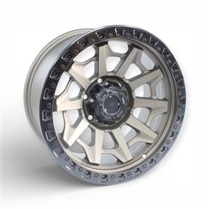 17″ EWT Rubicon 6/139 Matt Bronze Alloy Wheels