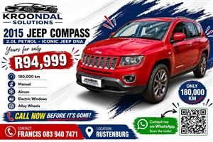 2015 Jeep Compass 2.0 L Petrol