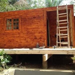 AFRICA LOG HOME CONTAINERS 