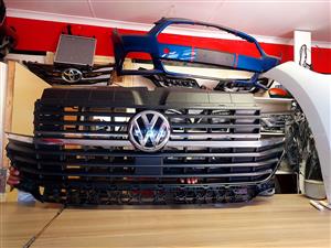 2023 VW TRANSPORTER KOMBI CARAVELLA T6.1 MAIN GRILL WITH REINFORCEMENT FOR SALE 