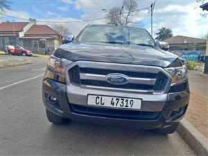2013 Ford Ranger 3.2 XLT  Double cab Automatic Diesel  Black, 140000kms