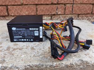 Cooler Master RS500-ACABB1 B500 V2 500W 80 Plus Certified Desktop Power Supply