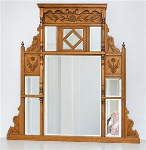 Vintage Mirror H118cm x W94cm  Good condition
