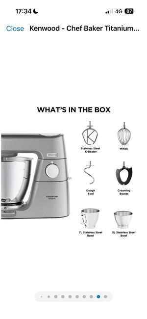 Kenwood Titanium XL Mixer