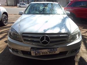 2010 MERCEDES BENZ C180 KOMPRESSOR SILVER,   PETROL AUTOMATIC SUNROOF LEATHER INTERIOR 93.000KM