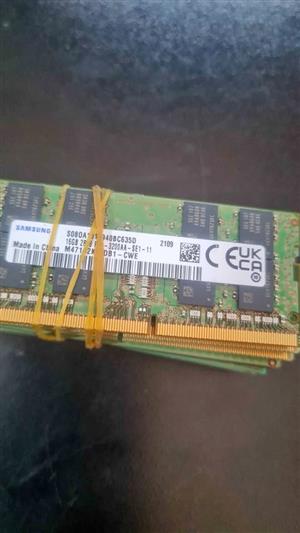 16gb laptop rams