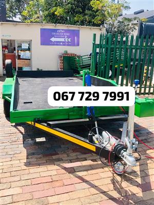 Brand new 4 meter trailer double axle for sale