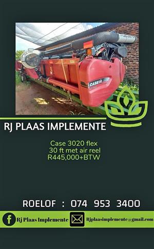 Case 3020 Terraflex 30ft Tafel