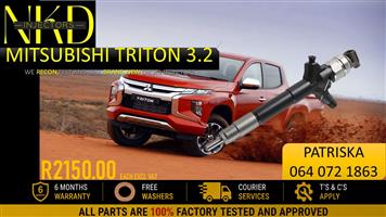 DIESEL POWER STARTS HERE AT MITSUBIHI TRITON 3,2 DIESEL INJECTORS 