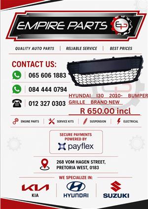 HYUNDAI I30 2010- BUMPER GRILLE NEW FOR SALE