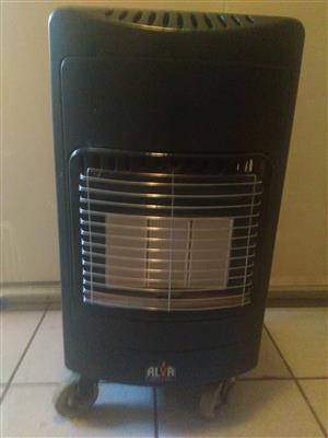 Alva 3-Panel Luxurious Gas Heater – Black without cylinder View Video