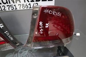 LEXUS IS200 TAIL LIGHTS 1IS