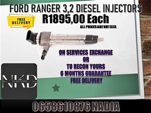FORD RANGER 3.2 DIESEL INJECTORS RECONDITION OR BUY NEW