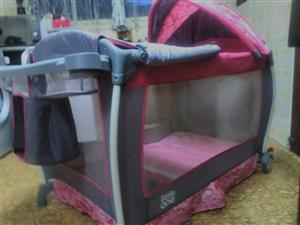 Urgent sale - I have a pink camping cot with butterflies for only R600 