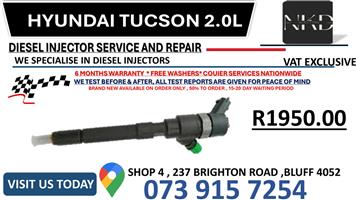 Hyundai Tucson 2.0L Diesel Injectors 