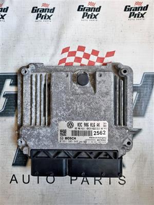 VW GOLF 1.6 ECU COMPUTER BOX 03C906016 AK CAXA MED17.5.5