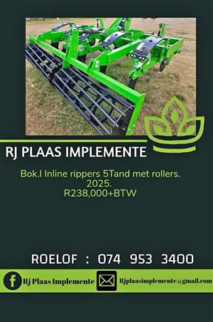 Boki 5 tand inline ripper