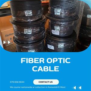 Fiber optic cable and equipment for sale. 1 to 288f. Various types.