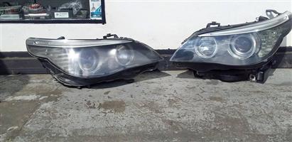 BMW E60 headlights