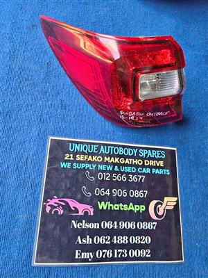 Subaru Outback Left Tail Light 2015 +