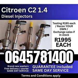 Citroen C2 1.4L diesel injectors for sale