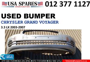 Chrysler Grand Voyager 3.3 LX 2003-07 used bumpers for sale