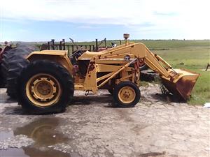 Massey Ferguson tractor,laaigraaf
