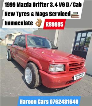 1999 Mazda Drifter 3.4 V6 Double Cab immaculate condition 