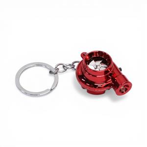 Keyring with Lightup Turbocharger & Boost Noise (Red)
