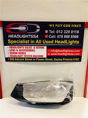 Audi Q2 left side headlight replacement lens (2020)