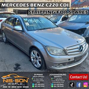 MERCEDES BENZ C220 CDI STRIPPING FOR SPARES