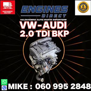 VW AUDI 2.0 TDI BKP Engine