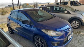Blue Mazda 2 for sale