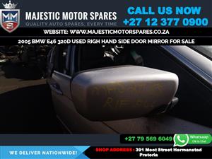 2005 Bmw E46 320d right hand side door mirror for sale