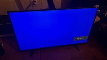 43 inch Toshiba tv with remote frameless