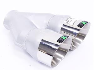 1X Racing Stainless Steel Tailpipe Bolt-18 90mm Twin