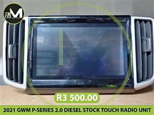 2021 GWM P SERIES 2.0 DIESEL STOCK TOUCH RADIO UNIT MV0744