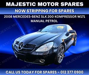 2008 Mercedes-Benz SLK 200 Kompressor W171 Manual Petrol – Stripping for Spares